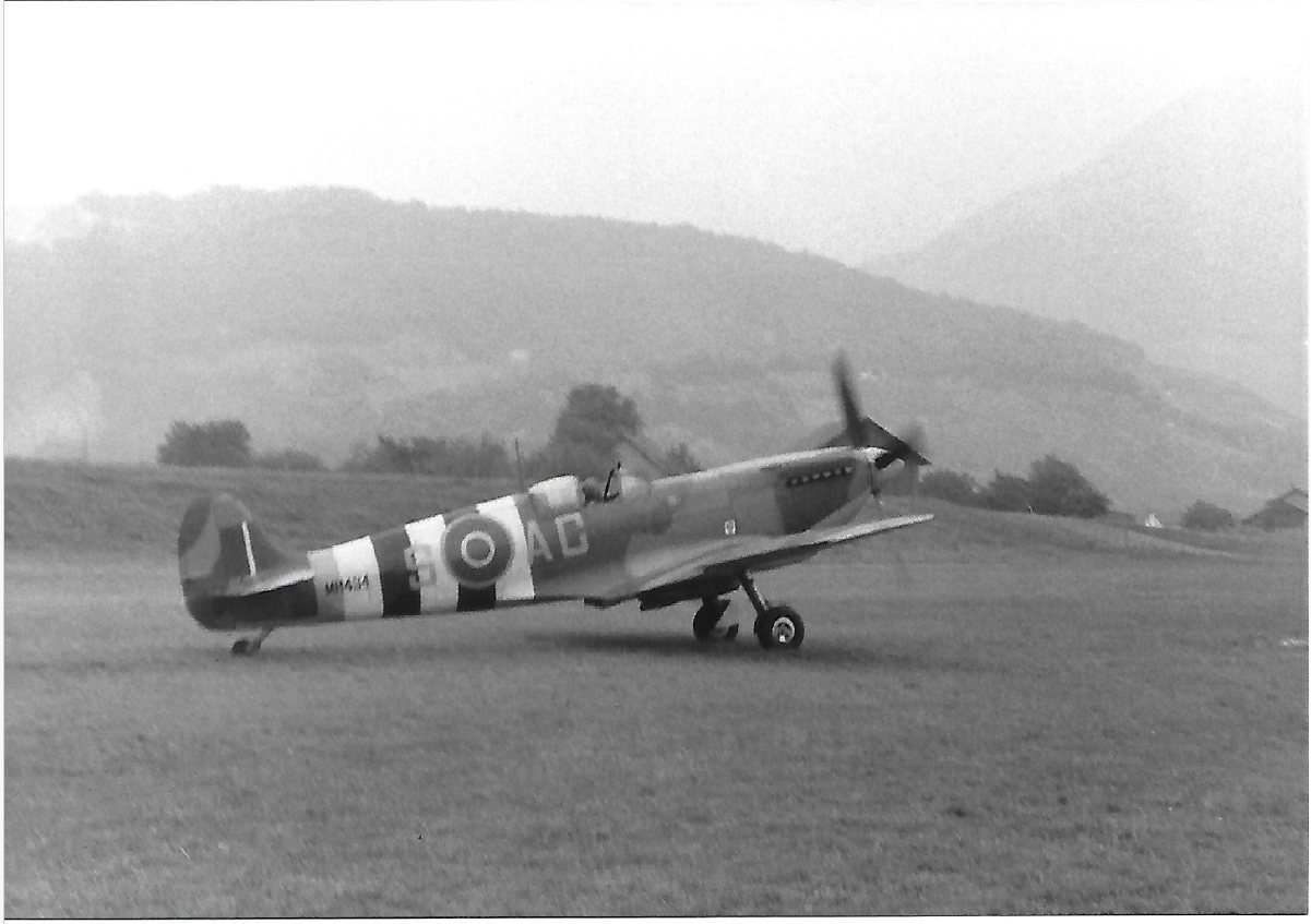 Spitfire en vol